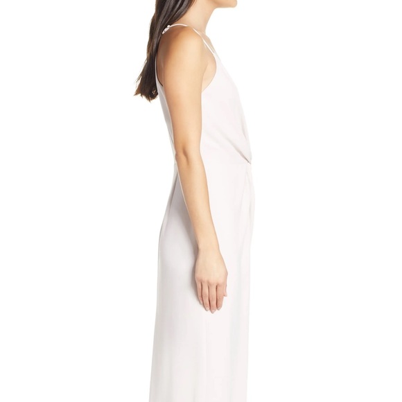 NWOT Harlyn Twist front Sleeveless Chiffon Gown - Picture 5 of 14